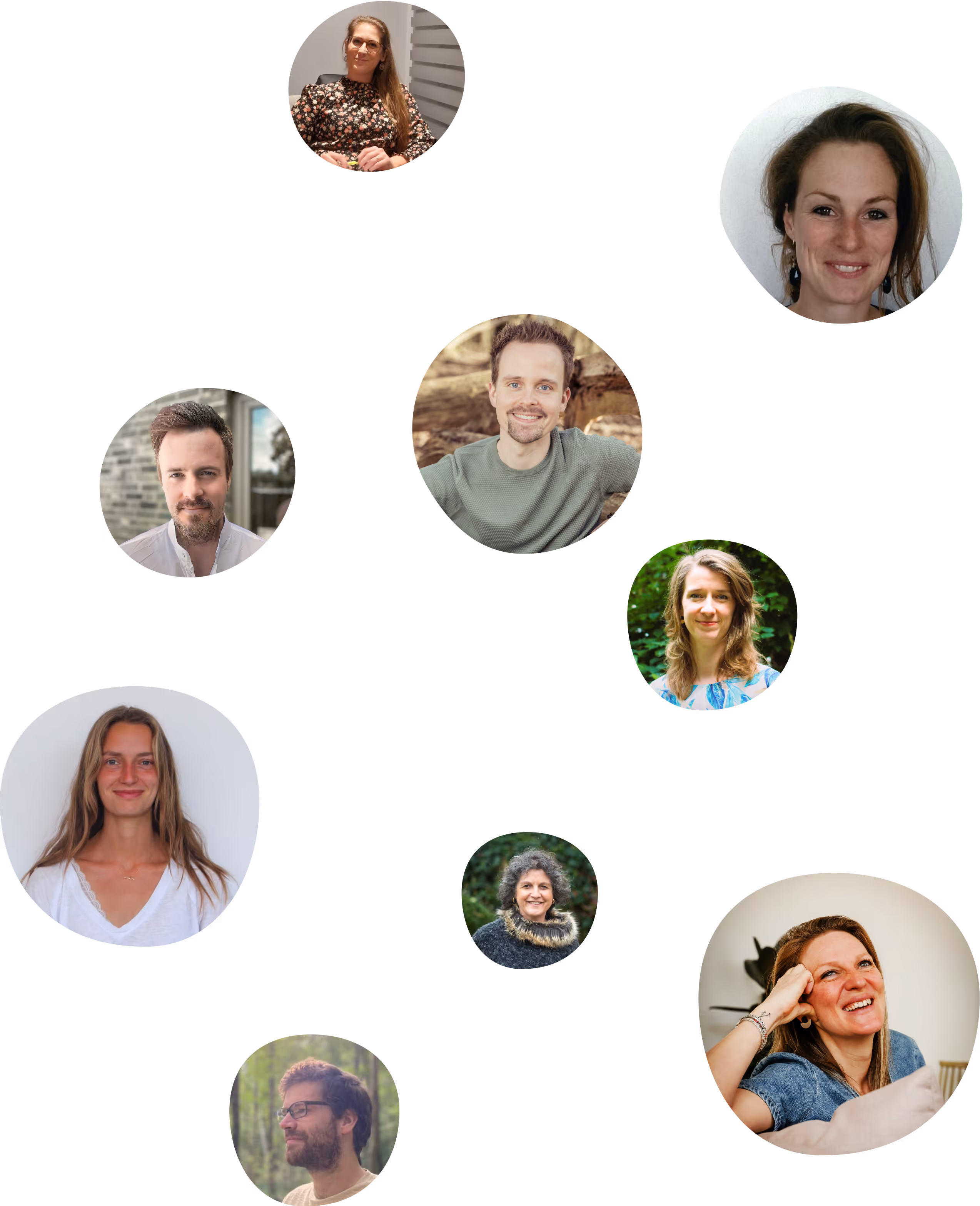 Quelques-un·es des psychologues agréé·es de BloomUp